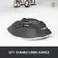 მაუსი LOGITECH M720 Triathlon Wireless Mouse - BLACK , 3 image - Primestore.ge
