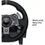 კომპიუტერული საჭე და პედლები LOGITECH G920 Driving Force Racing Wheel - PC/XB - BLACK - USB , 2 image - Primestore.ge