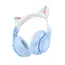 ყურსასმენი Hoco W42 Cat ears BT headphones crystal blue  - Primestore.ge