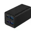 დამტენი Gembird TA-UC-2A2C-PD65-01-BK 4-port 65W GaN USB PowerDelivery fast charger Black , 2 image - Primestore.ge