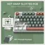 კლავიატურა Royal Kludge RK S98 RGB Mechanical Keyboard, Chartreuse switch, Smart Display, Hot Swappable, Type-C wired, Bluetooth 5.0, 2.4GHz, Camping - Primestore.ge