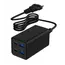 დამტენი Gembird TA-UC-2A2C-PD65-01-BK 4-port 65W GaN USB PowerDelivery fast charger Black  - Primestore.ge
