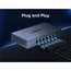 სვიჩი UGREEN CM741 (35371EU), 6-Port Gigabit, PoE+ Switch, Grey - Primestore.ge