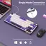 კლავიატურა Royal Kludge RK R75 RGB Mechanical Keyboard, Brown switch, Hot Swappable, Hot Swappable, Type-C wired, Blackberry - Primestore.ge