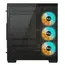 კომპიუტერის ქეისი Gigabyte C500 PANORAMIC STEALTH 4x120mm ARGB Fans Mid Tower Black - C500P ST - Primestore.ge