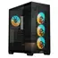 კომპიუტერის ქეისი Gigabyte C500 PANORAMIC STEALTH 4x120mm ARGB Fans Mid Tower Black - C500P ST - Primestore.ge
