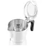 ყავის მადუღარა Ardesto coffee maker Electric moka pot.  0.3l, ground, white - Primestore.ge