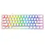კლავიატურა Razer Keyboard Huntsman Mini Mercury Ed. RGB 61key Red Switch USB EN White - Primestore.ge
