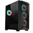 კომპიუტერის ქეისი Gigabyte C301 GLASS V2 4x120mm ARGB Fans Mid Tower Black	 - Primestore.ge