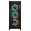 კომპიუტერის ქეისი Gigabyte C301 GLASS V2 4x120mm ARGB Fans Mid Tower Black	 - Primestore.ge