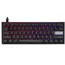 კლავიატურა Ducky One 2 Mini Cherry Speed Silver RGB LED UA/RU Black-White - Primestore.ge