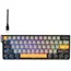 კლავიატურა AULA WIN60 HE MAX RGB Wired Gaming Keyboard Dark Grey/Light gray/Yellow (Wing Chun Magnetic Switch) - Primestore.ge
