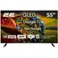 ტელევიზორი TV Set 55" 2E QLED 4K 60Hz Smart Google TV Black - Primestore.ge