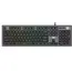კლავიატურა AULA F2028 Wired RGB Keyboard Gray/Black keycap - Primestore.ge