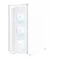 კომპიუტერის ქეისი Asus A21 Plus 4x120mm ARGB Fans Mini Tower White - 90DC00H3-B19010 - Primestore.ge