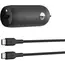 მანქანის დამტენი Belkin Car Charger 30W USB-C PD PPS, cable USB-C > USB-C, 1m, black - Primestore.ge