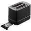 ტოსტერი Ardesto toaster Timeless Elegance, 800W, plastic, 2 slots, black - Primestore.ge