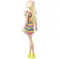 ბარბის თოჯინა Mattel Barbie Fashionistas Doll - Tiered Dress and Braces (New pack.) - Primestore.ge