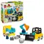 ლეგო LEGO Constructor DUPLO Town 3 in 1 Construction Vehicles - Primestore.ge