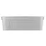 სათავსო ყუთი Ardesto Storage box with lid 45.5х31х14cm, 13l, plastic PP, grey - Primestore.ge