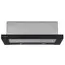 გამწოვი Ardesto Hood telescopic, 60cm, 450m3h, metal, 2х1W LED, button, black - Primestore.ge