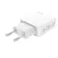 ადაპტერი Celly SLIM TRAVEL CHARGER  1 PORT USB-C + 1 PORT USB- A 45W - Primestore.ge
