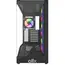 კომპიუტერის ქეისი ALLX AX-G2346, Computer Case, ATX, MATX, ITX, USB 3.0, Type-C, HD Audio, Black - Primestore.ge