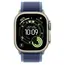 სმარტ საათი Apple Watch Ultra 3 49mm Natural Titanium Case With Bright Blue Trail Loop MEWU4 M/L - Primestore.ge