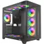 კომპიუტერის ქეისი ALLX AX-G2731, Computer Case, ATX, MATX, ITX, USB3.0, USB1.0x2, HD AUDIO, Black - Primestore.ge