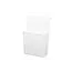 Kitchen accessories organizer ARDESTO SHUTTLE HANGABLE ORGANISER BASKET, white, plastic, 3 image