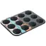 მაფინების საცხობი ფორმა 12 cup muffin pan Ardesto Tasty baking, 35x26.5x3cm, carbon steel , 2 image - Primestore.ge