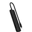 USB ჰაბი SATECHI 7-in-1 USB-C Slim Multiport Adapter with Ethernet (Black) - Primestore.ge