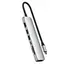USB ჰაბი SATECHI 7-in-1 USB-C Slim Multiport Adapter with Ethernet (Silver) - Primestore.ge