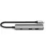 USB ჰაბი SATECHI 4-in-1 USB-C Slim Multiport Adapter 4K (Space Grey) - Primestore.ge