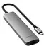 USB ჰაბი SATECHI 7-in-1 USB-C Slim Multiport Adapter with Ethernet (Space Grey) - Primestore.ge