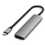 USB ჰაბი SATECHI 4-in-1 USB-C Slim Multiport Adapter 4K (Space Grey) - Primestore.ge