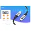 კაბელი Ugreen USB 2.0 C M/M Round Cable 2m Gray Black/50152 - Primestore.ge