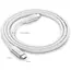 USB კაბელი UGREEN US264 (60520), 60W, Type C 2.0 Male To Male Cable, 2m, White - Primestore.ge