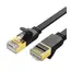 ქსელის კაბელი Ugreen Cat 7 U/FTP Lan Cable Flat Design 5m Black/11263 - Primestore.ge