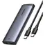 მყარი დისკის ქეისი UGREEN CM767 (35267), M.2 NVMe SSD Enclosure, Grey - Primestore.ge