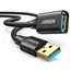 USB დამაგრძელებელი UGREEN US129 (10373), USB 3.0 Male to USB Female, Extension Male Cable, 2m, Black - Primestore.ge