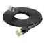 ქსელის კაბელი Ugreen Cat 7 U/FTP Lan Cable Flat Design 5m Black/11263 - Primestore.ge