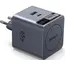 ადაპტერი UGREEN X615 (65825), 65W, Type-C, USB, GaN Fast Charger With Retractable Cable, Grey - Primestore.ge