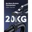 USB კაბელი UGREEN L512 (35985), 100W, Type-C to Type-C PD Fast Charging Cable, 0.5m, Space Gray - Primestore.ge