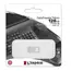 USB ფლეშ მეხსიერება Kingston 128GB USB 3.2 Gen1 DT Micro R200MB/s Metal - Primestore.ge