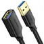 USB დამაგრძელებელი UGREEN US129 (10373), USB 3.0 Male to USB Female, Extension Male Cable, 2m, Black - Primestore.ge