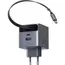 ადაპტერი UGREEN X614 (65822), 45W, Type-C, USB, GaN Fast Charger With Retractable Cable, Grey - Primestore.ge