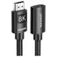 HDMI დამაგრძელებელი UGREEN HD151 (40400), 8K HDMI Extension Male To Female Cable, 0.5m, Black - Primestore.ge