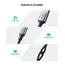 კაბელი Ugreen USB 2.0 A to USB-C Cable 2m Black/60128 - Primestore.ge