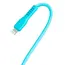კაბელი TTEC USB-C - LIGHTNING CHARGE/DATA CABLE, 120CM NEON BLUE - Primestore.ge